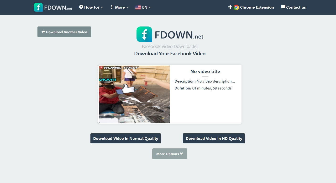 download fb video on fdown net