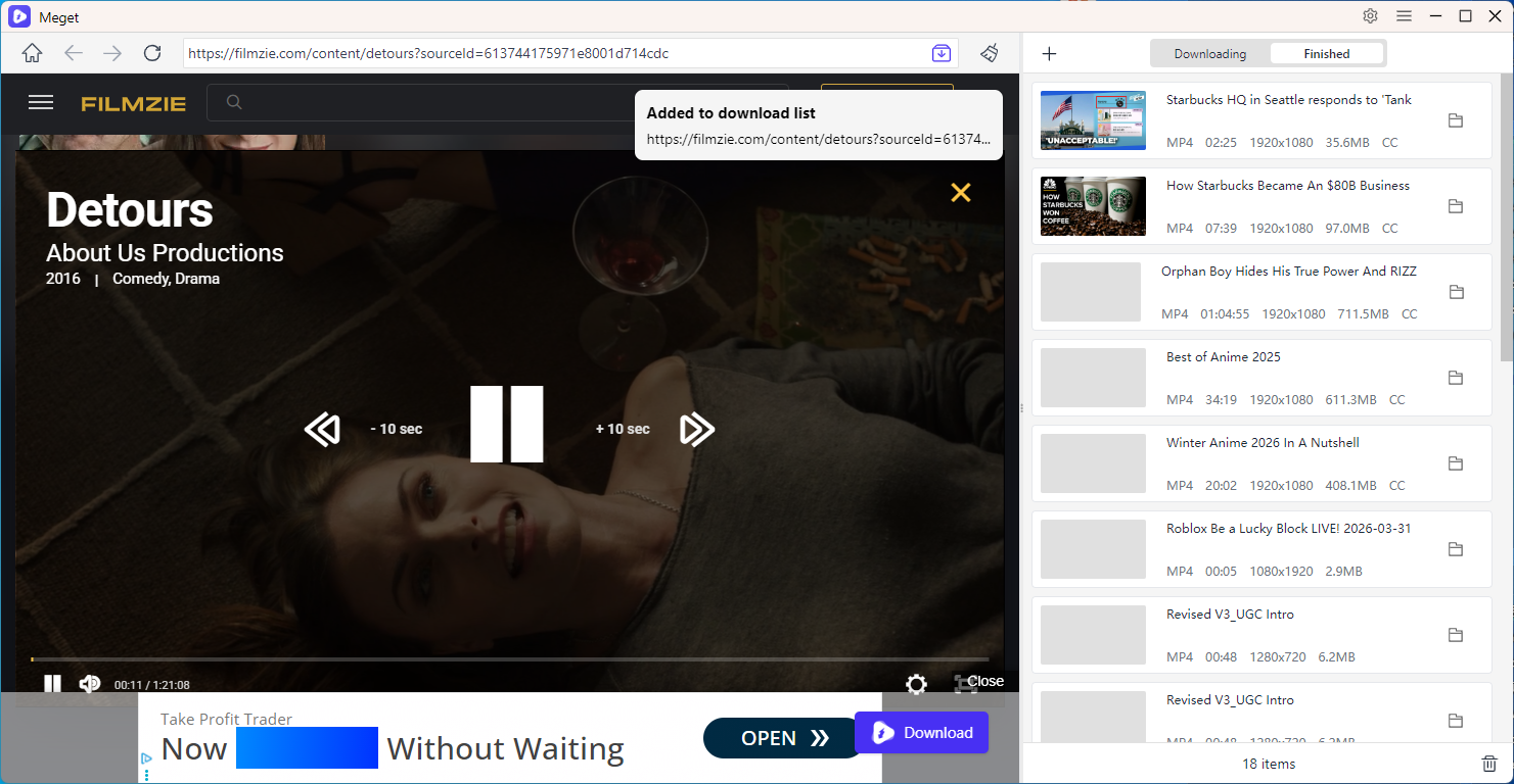 download filmzie movie with meget