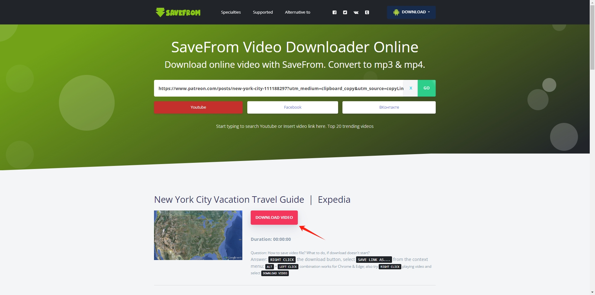 scarica video patreon con downloader online