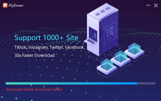 iflydown fail to install