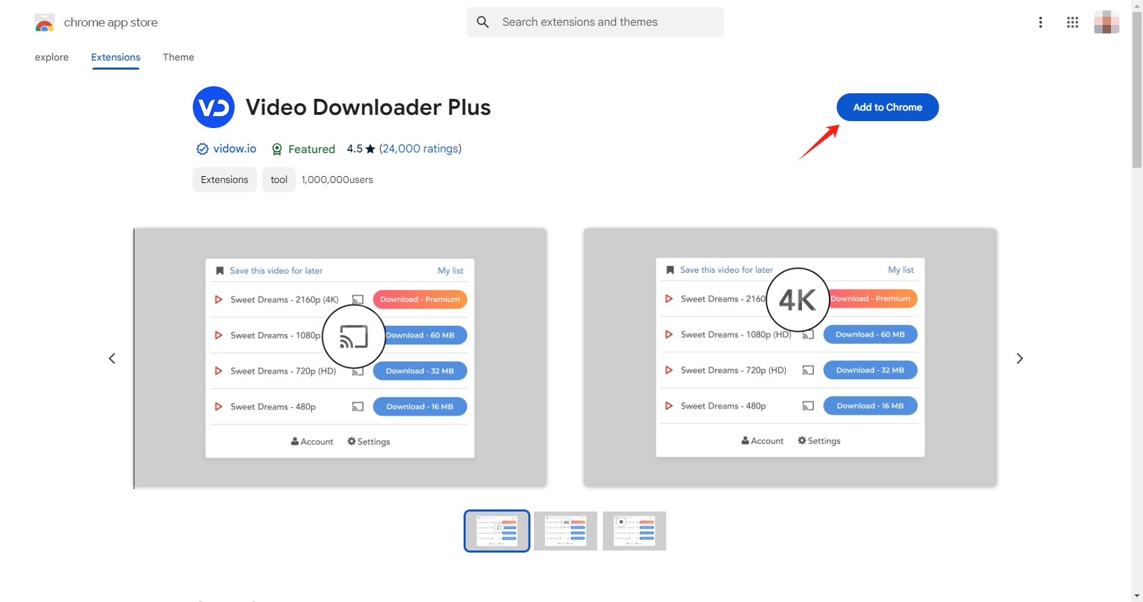 установить Video Downloader Plus