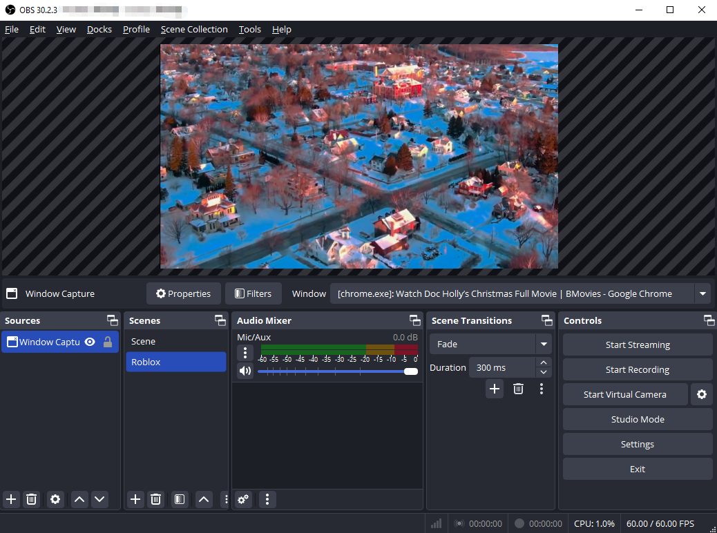 obs로 bmovies를 녹화하세요