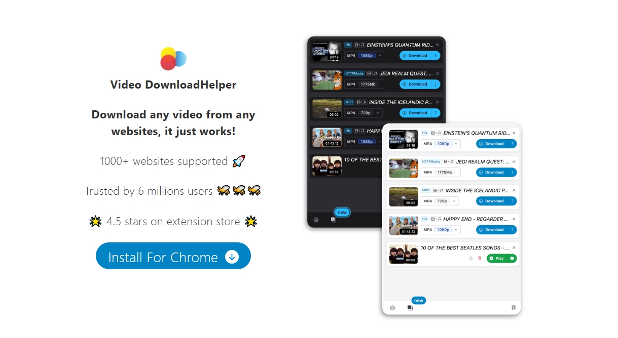 video downloadhelper