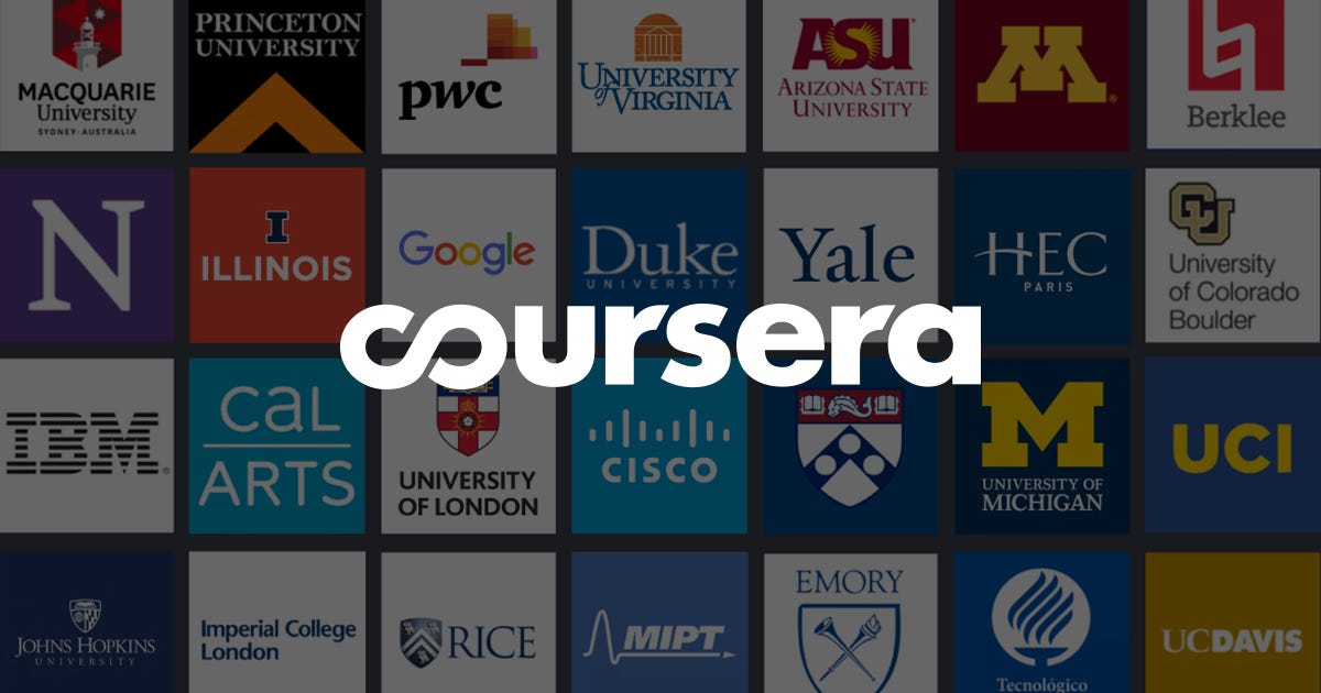 cos'è coursera